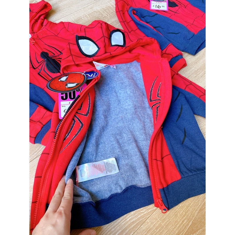 Áo khoác Spider man Marvel xịn