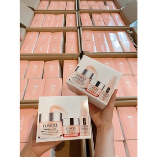 [HÀNG MỚI VỀ] BỘ 3 MÓN CLINIQUE (Xịt khoáng, Dưỡng ẩm, Kem mắt)
