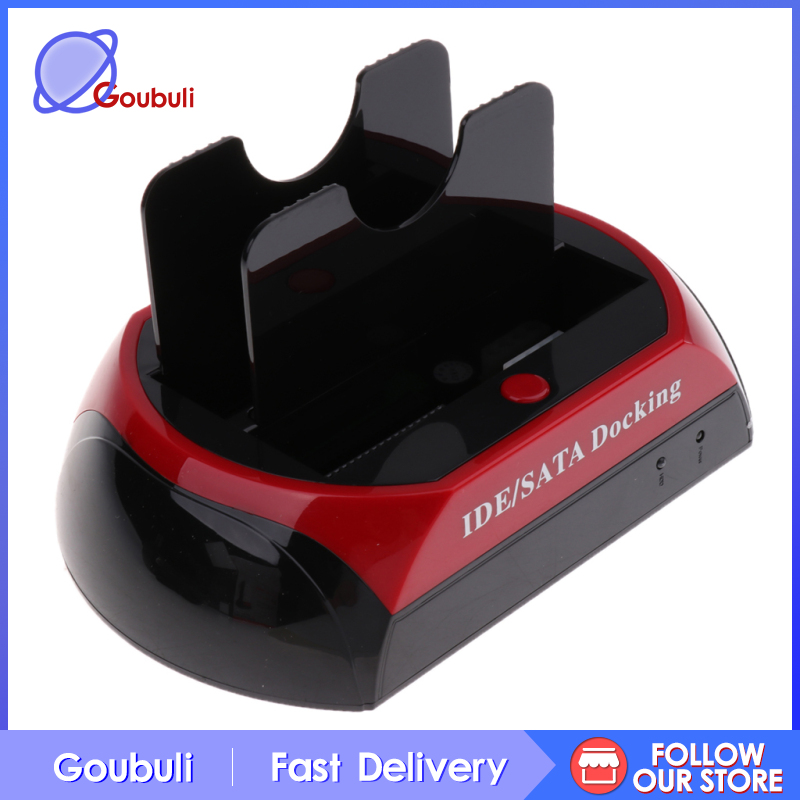 Đế Kết Nối Usb2.0 Sang 2.5 "/ 3.5" Dual Ide Sata Hdd Cho Laptop 480mb / S | BigBuy360 - bigbuy360.vn