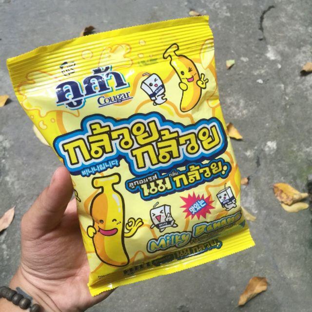 KẸO CHUỐI THÁI LAN COUGAR