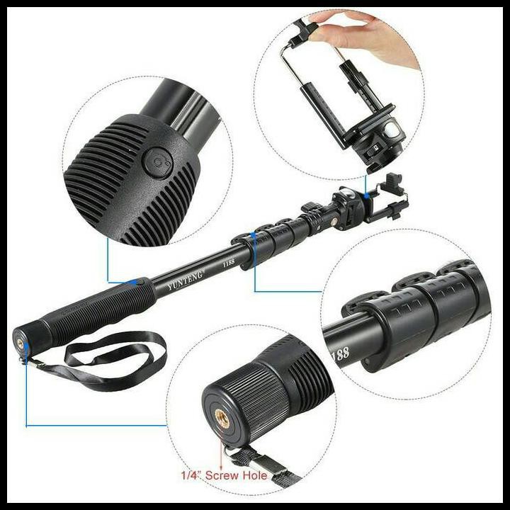 Yunteng Gậy Chụp Ảnh Chuyên Nghiệp Yt1188 | BigBuy360 - bigbuy360.vn