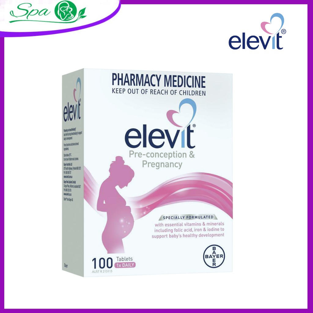 Elevit, elevit úc, sắt cho bà bầu, vitamin tổng hợp cho bà bầu
