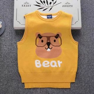 Áo gile dệt 2 lớp siêu đẹp bé trai 2-7y