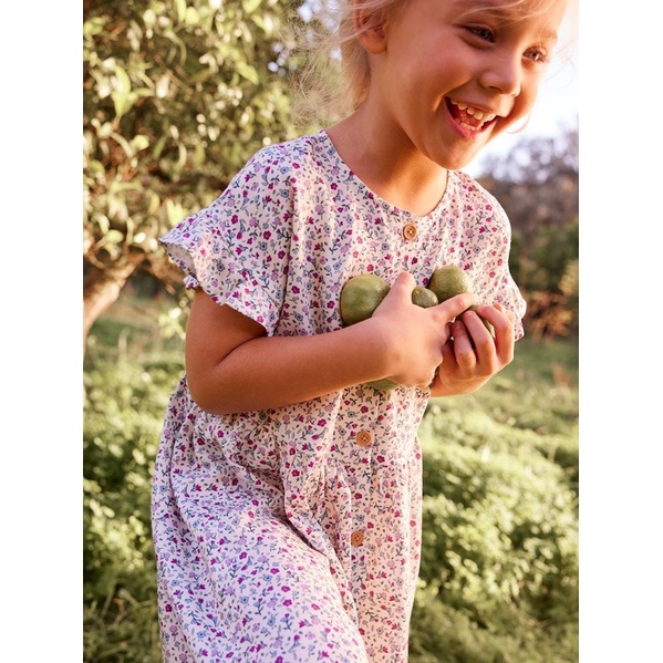 Váy Vertbaudet hoa tay cánh tiên