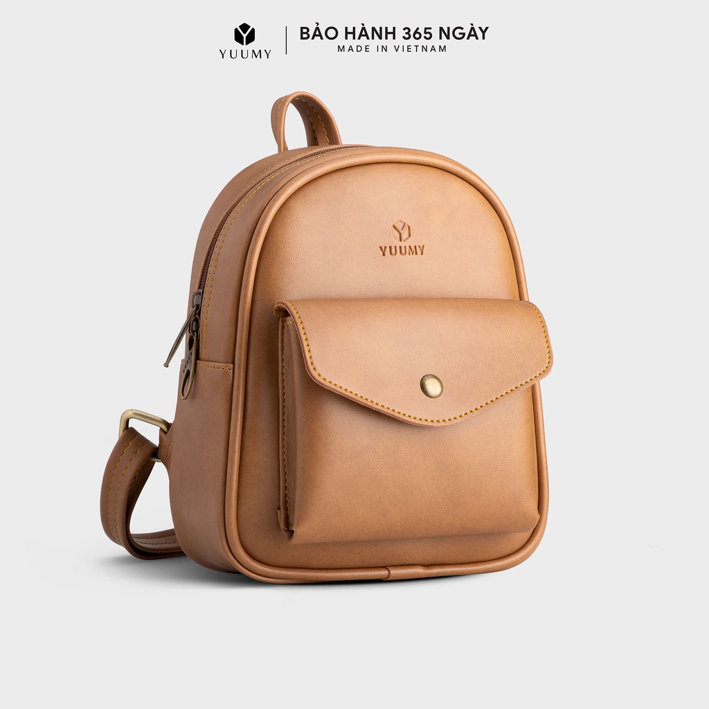 Balo nữ mini da trơn YUUMY Mellow YBA42