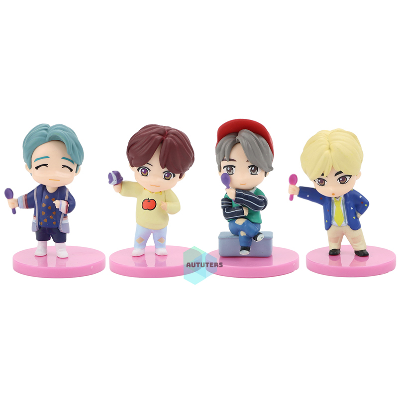 Set 7 Mô Hình Các Thành Viên Nhóm Nhạc Bts