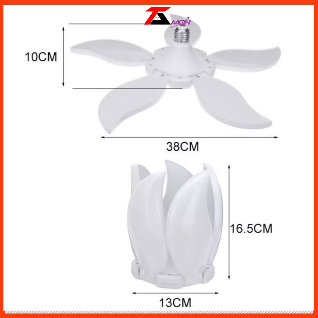 Bóng đèn trụ DP 38W - đèn JDW 20W - đèn 5 cánh 75W hàng cao cấp, tiết kiệm điện năng