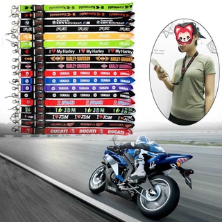 Dây buộc xe máy thoải mái và bền bỉ Dây đeo cổ cho điện thoại di động Dây đeo thẻ ID Giá đỡ móc chìa khóa Phụ kiện