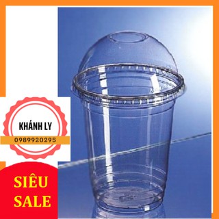 Combo 50 cốc nắp vòm 400ml có nắp