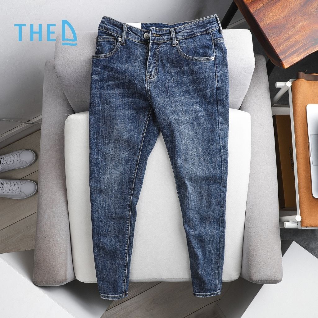 Quần Jean Nam Slim Fit The D Thiết Kế Form Ôm Co Giãn Tốt, Chất Liệu Bền Đẹp J6722 - J6726 | BigBuy360 - bigbuy360.vn