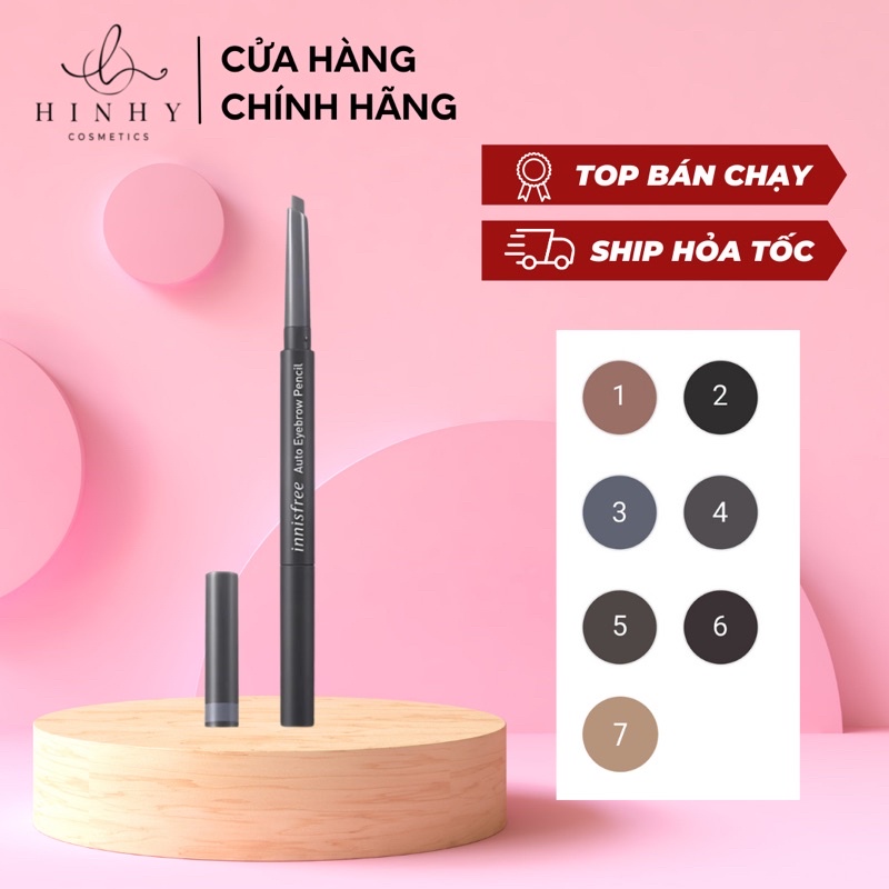 Chì Kẻ Mày Innisfree Auto Eyebrow Pencil