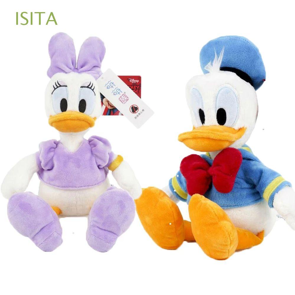 Đồ chơi nhồi bông Hình Chuột Mickey/Gấu Winnie/Vịt Donald/Hoa Cúc Hoạt Hình Cho Bé 30cm