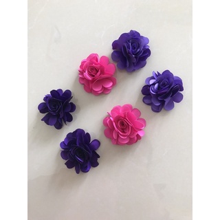 Hoa hồng vải 6cm