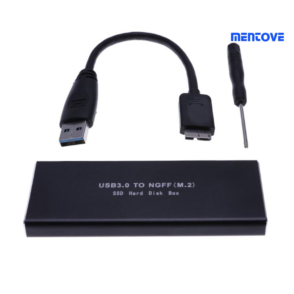 Hộp Nhôm Đựng Ổ Cứng Ngoài Ymentove M.2 Ngff Sang Usb 3.0 Ssd Sata Hdd