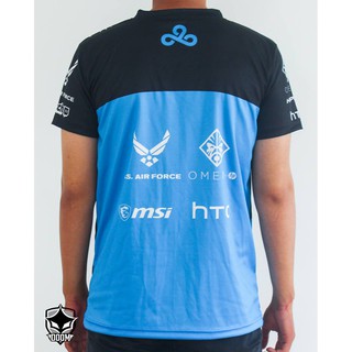 Áo thun team C9 xanh đen