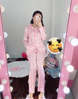 Đồ bộ dài tay VIP (lụa satin cao cấp)