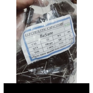 5 tụ loa 2 đầu 22uf 100v