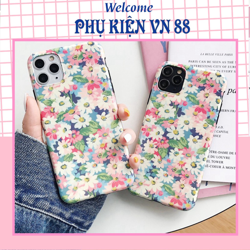 Ốp lưng iphone Hoa Mùa Hè IMD 5/5s/6/6plus/6s/6s plus/6/7/7plus/8/8plus/x/xs/xs max/11/11 pro/11 promax - Phụ kiện VN 88