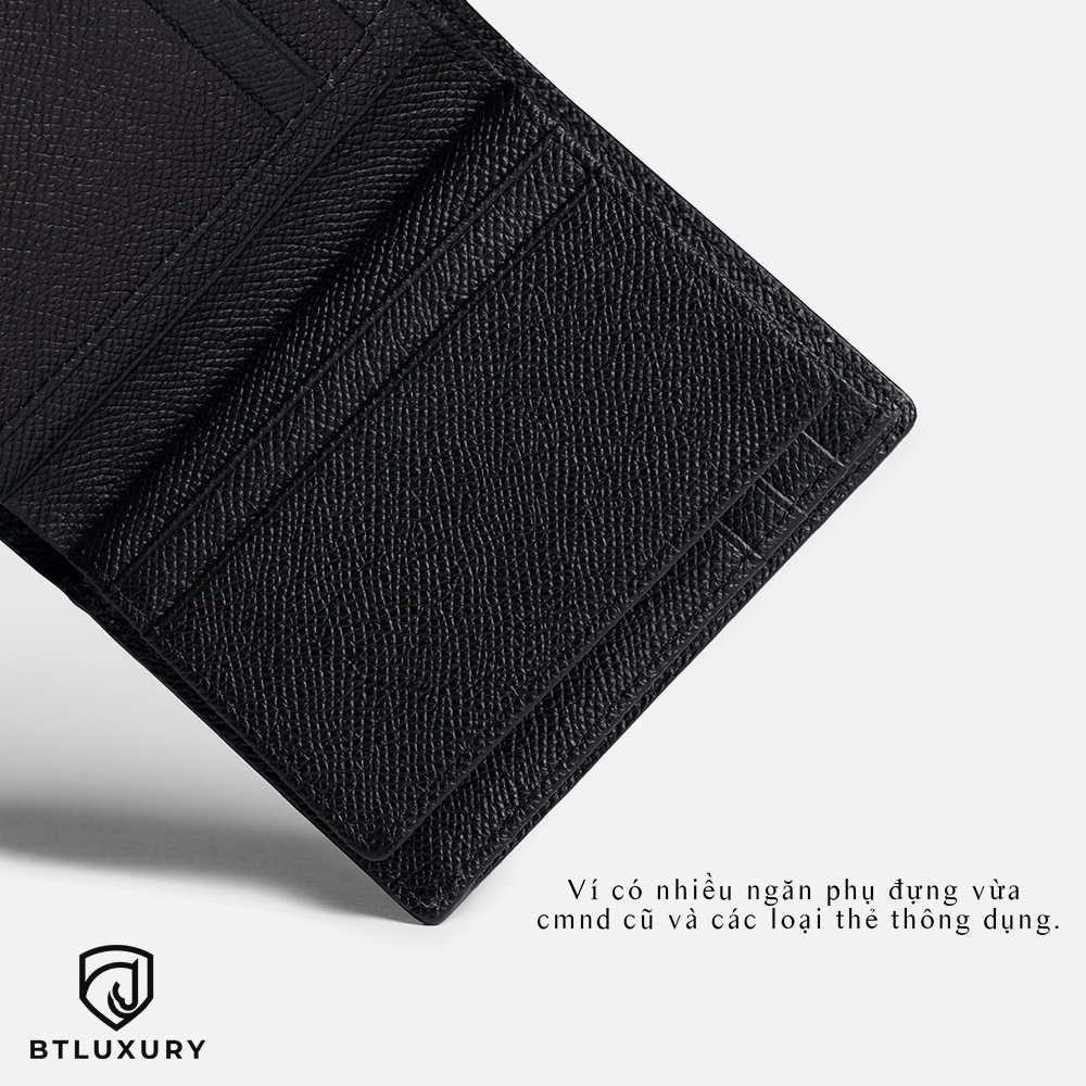 Ví Nam CLASSY Da Epsom Nhập Khẩu Cao Cấp Chống Thấm Nước Thương Hiệu BTLUXURY