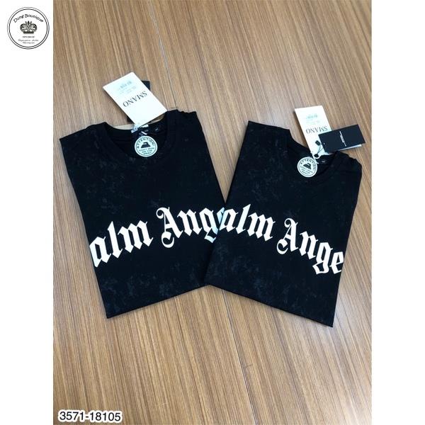 Áo thun nam Palm angles chữ in nhiệt không bong hàng cao cấp