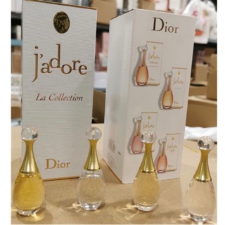 Set Bộ Nước Hoa Dior Jadore 4 chai mini/ 5ml chai
