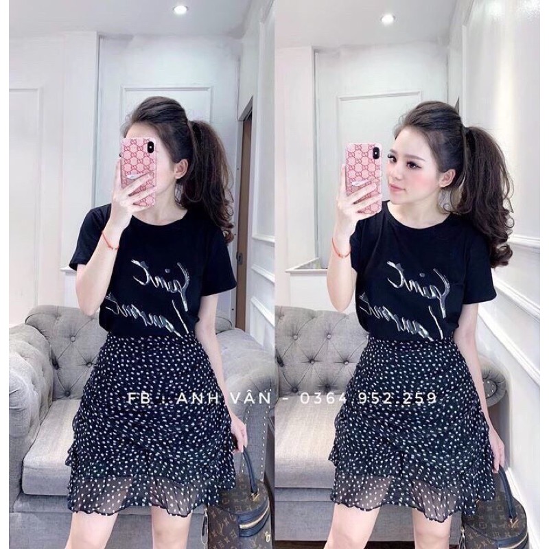 [FREESHIP - HÀNG LOẠI 1] CHÂN VÁY BI NHÚN TẦNG CÓ LÓT TRONG | BigBuy360 - bigbuy360.vn