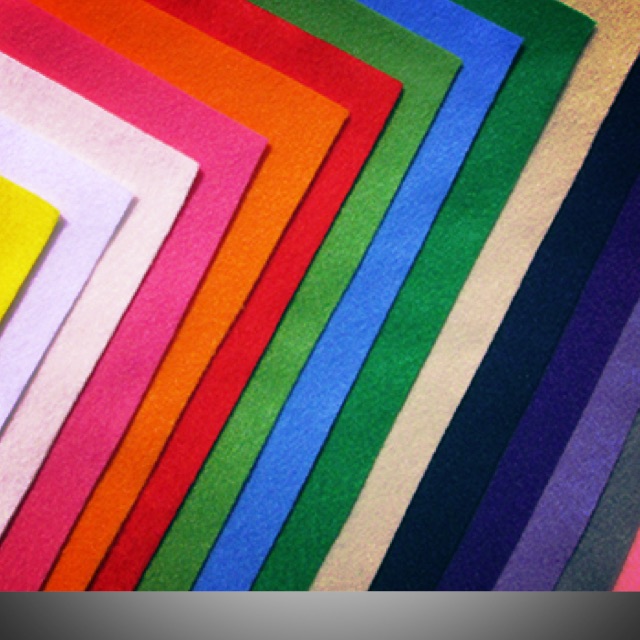 VẢI DẠ MỀM ĐA SẮC MÀU (30x30cm)