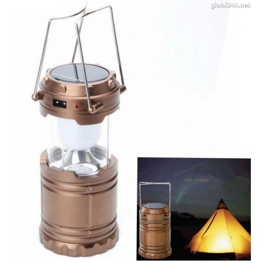 Đèn LED măng xông năng lượng mặt trời kiêm pin dự phòng