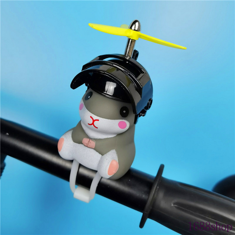 Đồ Chơi Thú Bông Treo Xe Đạp Cho Hamster Vịt
