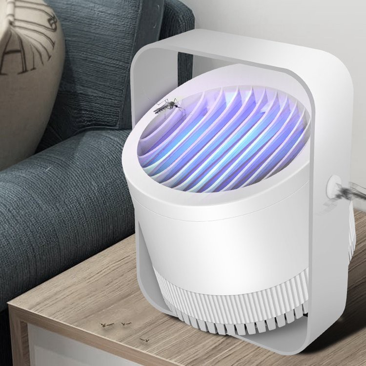 Đèn bắt muỗi Mosquito Killer Lamp Xoay 360 ĐỘ, Máy Diệt Côn Trùng Công Nghệ Led UV Mẫu Mới 2021