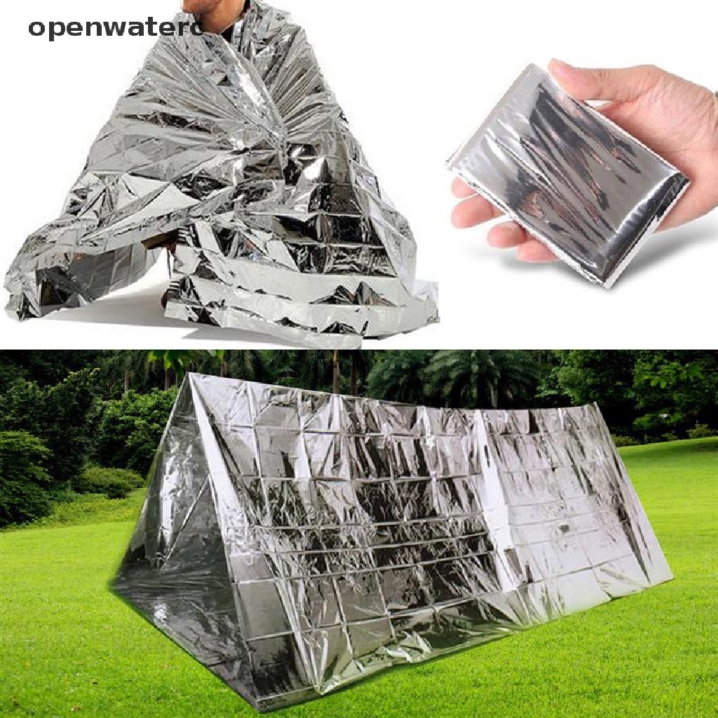 Openwaterc Túi Ngủ Giấy Bạc Chống Thấm Nước 130x210cm