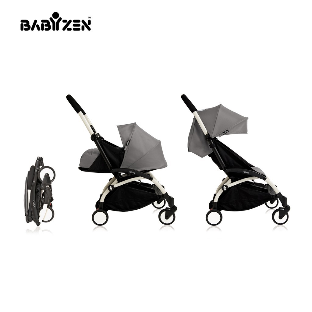 Xe đẩy Babyzen YOYO+ 0M+ Màu Ghi Silver