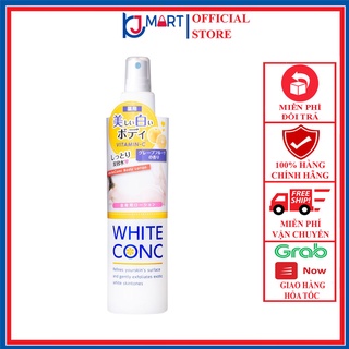 [Freeship] Xịt Dưỡng Trắng Da White Conc Body Lotion Vitamin C 245ml Nhật Bản
