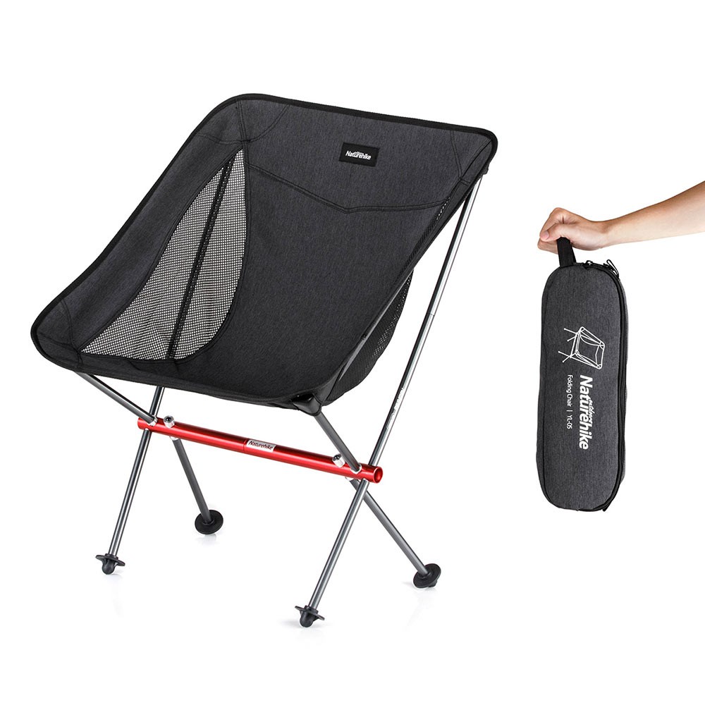 [CHÍNH HÃNG] Ghế Xếp Dã Ngoại Naturehike Khung Hợp Kim Nhôm Có Tựa Lưng Dành Cho Du Lịch Cắm Trại NH18Y050-Z