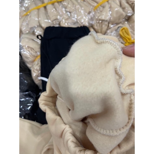Quần thể thao nữ T.B lót nỉ dày dặn dáng jogger trẻ trung năng động full size