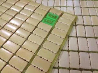Chiếu chúc loại 1 hạt trắng 1m x 1m9