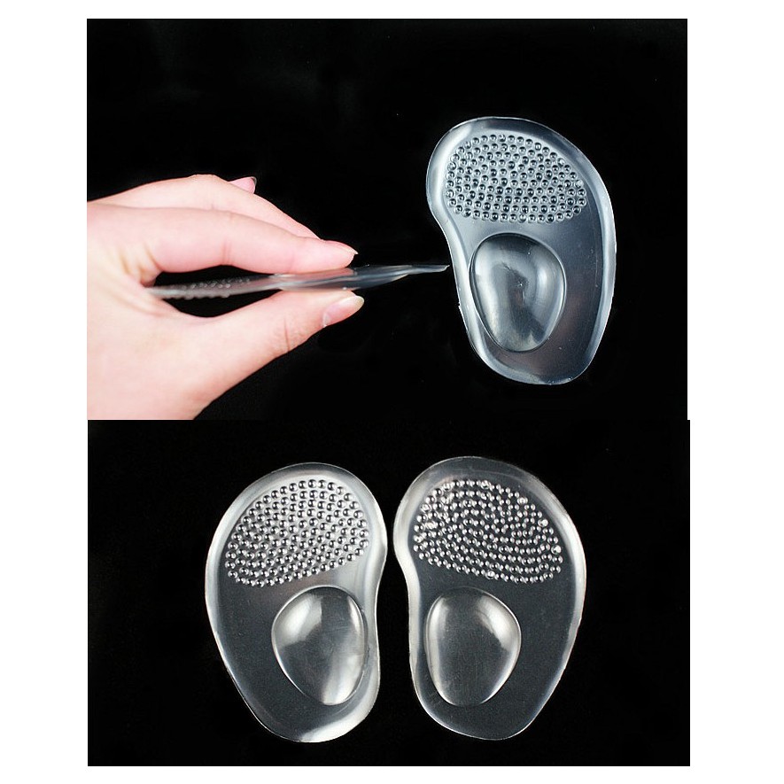 Bộ 2 miếng lót giày silicon massage bảo vệ chống đau chân - DMA store