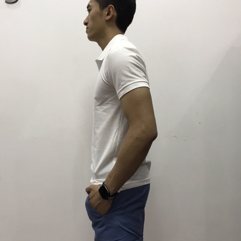 Áo polo nam nữ trắng trơn basic cổ bẻ cotton cá sấu trẻ trung sang trọng | BigBuy360 - bigbuy360.vn