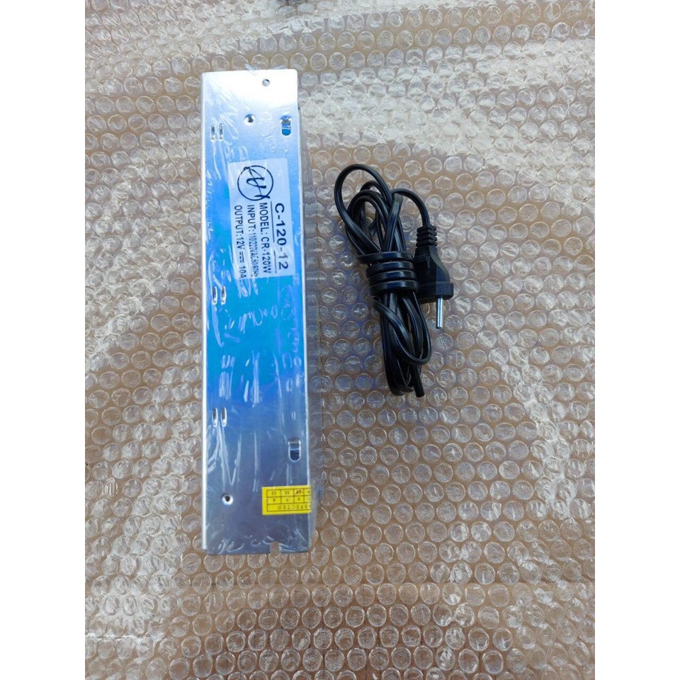 Nguồn tổ ong tổng 12V-10A (DC) dùng cho động cơ 775 và còn sự nhiều chức năng như phù hợp với camera và đèn quảng cáo
