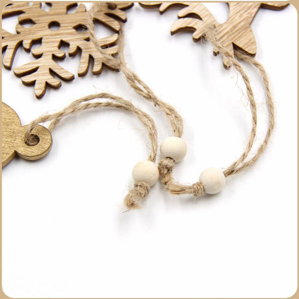 KUNHEV Set 10 Phụ Kiện Trang Trí Cây Thông Giáng Sinh DIY Hình Thiên Thần / Người Tuyết