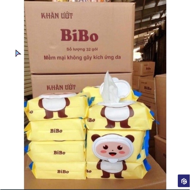 KHĂN GIẤY ƯỚT BIBO