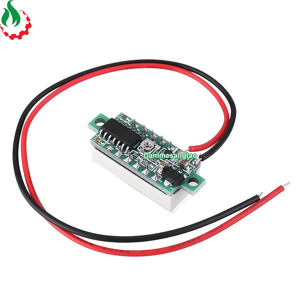 Vôn kế DC 2.5V - 30V màn hình led dây 0.28 inch