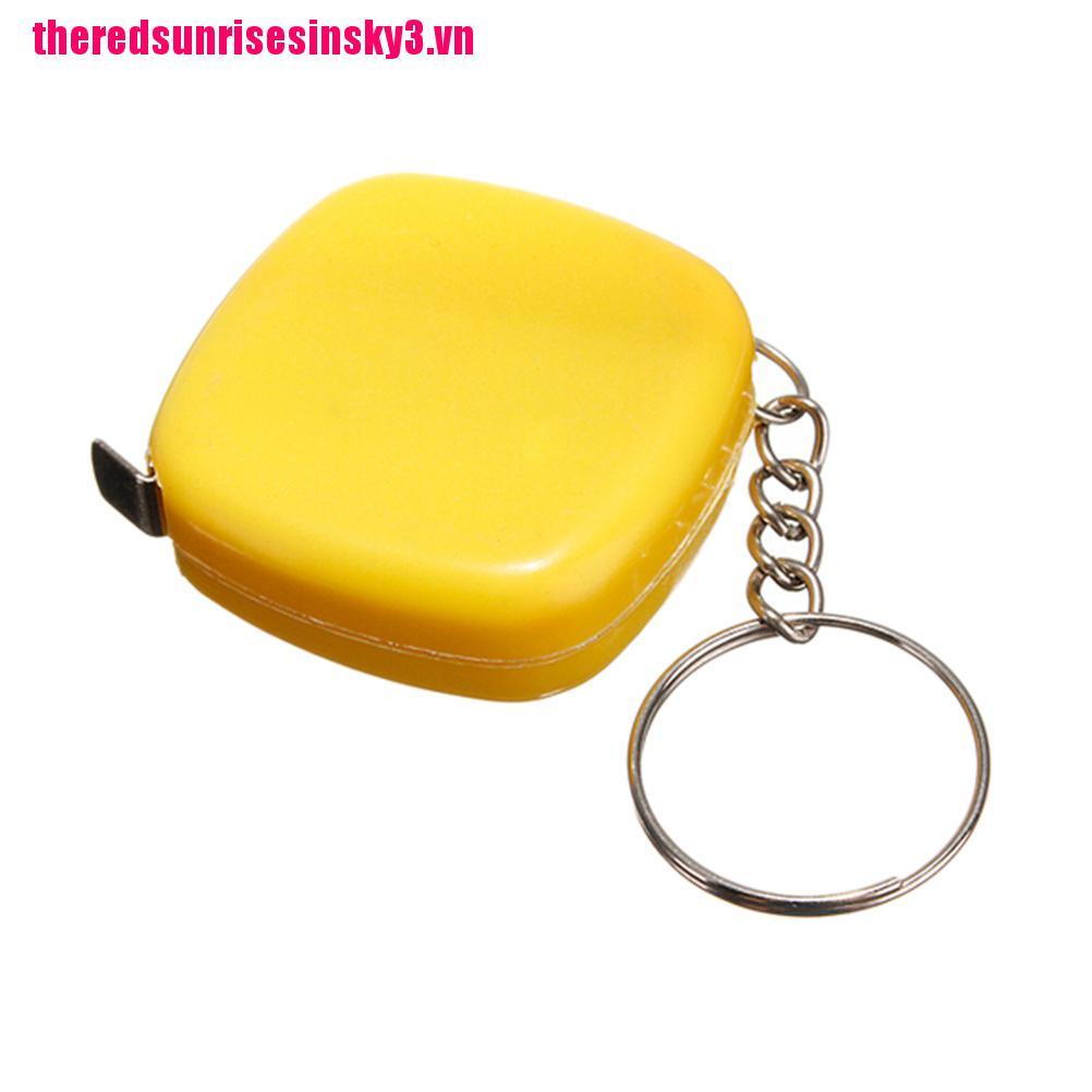 Thước Dây Mini 1m Kèm Móc Khóa Tiện Lợi