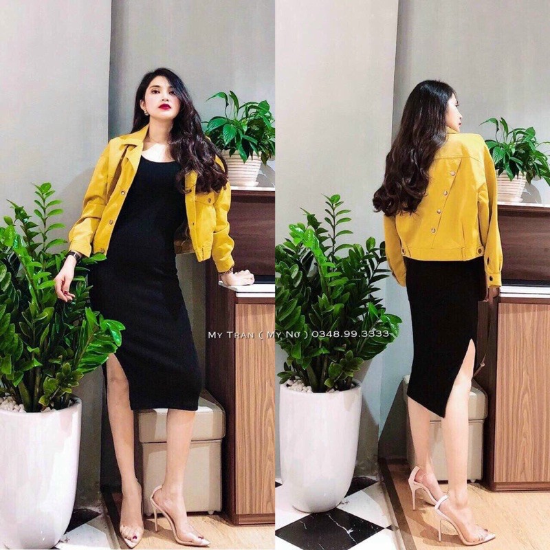 Siêu Hót- Áo Khoác Da Nhung Khuy Lưng Hottrend | BigBuy360 - bigbuy360.vn