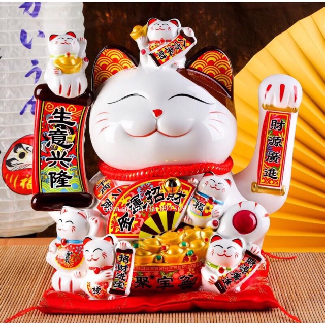 Mèo thần tài cao 30cm