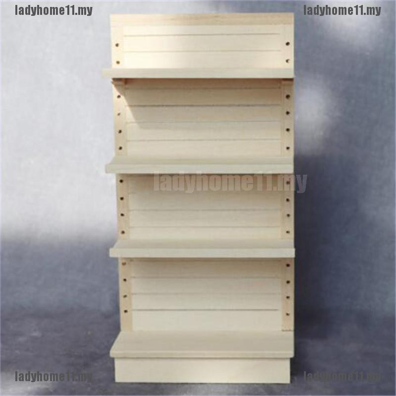 Mô Hình Kệ Trưng Bày Đồ Dùng Trong Nhà Búp Bê 1: 12 Diy < Lm11