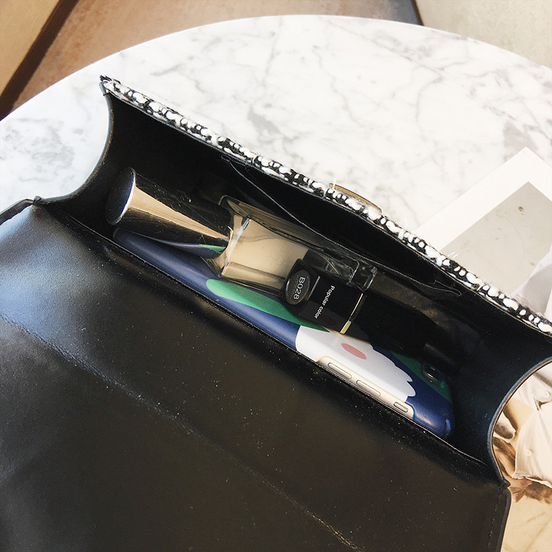 Túi messenger vuông màu trơn xách tay đeo vai đi làm