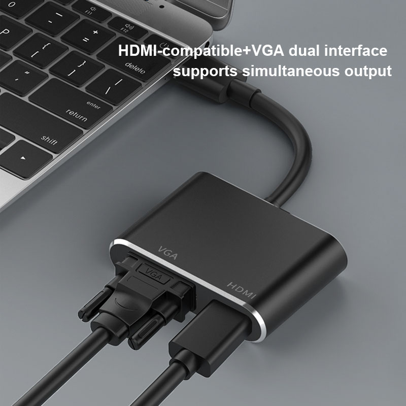 Đầu Chuyển Đổi Thẻ Đồ Họa Usb 3.0 Sang Hdmi Vga Cho Máy Tính / Tv / Laptop / Máy Chiếu / Máy Tính Để Bàn | BigBuy360 - bigbuy360.vn