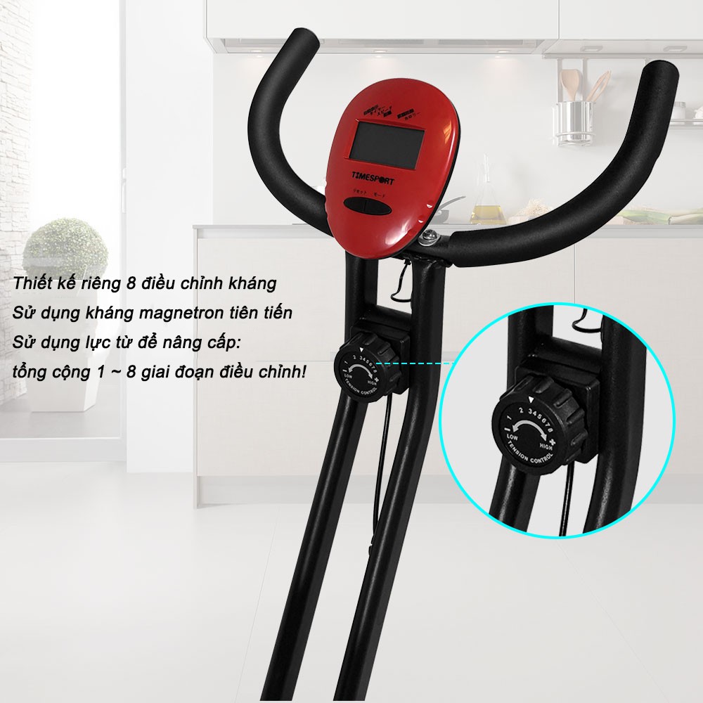 OneTwoFit Xe đạp tập thể dục Điều khiển từ tính kích thước nhỏ thiết bị trong nhà xe đạp aerobic OT190