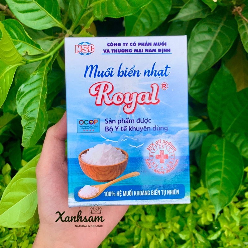 Muối Biển Nhạt Royal 250gr - XanhSam